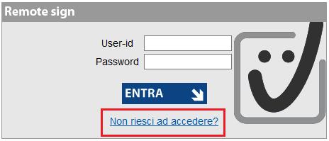 it/ncfr/ncfrservlet) inserire User ID e Password.