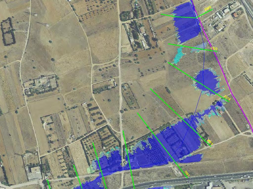 3.2 Risultati della verifica idraulica. Nello studio realizzato ai sensi dell art. 8 comma 2 la verifica idraulica è stata condotta col software Hec- Ras in condizioni di moto permanente.