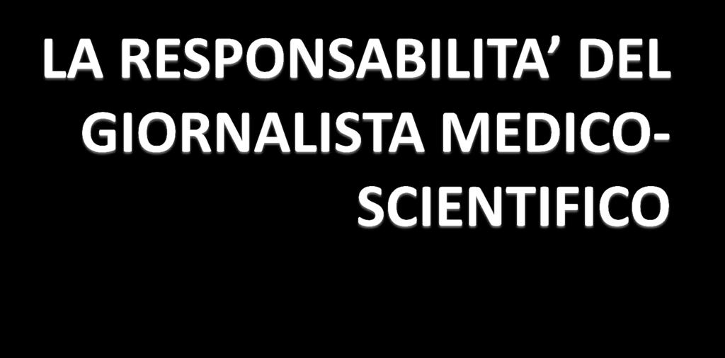 Una informazione sbagliata produce un danno preciso: può provocare facili,