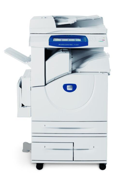 La nostra offerta in convenzione* Xerox WorkCentre 7232 Sistema multifunzione A3 a colori Funzioni principali Alimentatore automatico originali in fronte/retro 50fogli / Fascicolatore elettronico