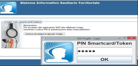 Figura 11 Dopo il caricamento dell applet Java, verrà visualizzata l apposita casella per l inserimento del PIN.