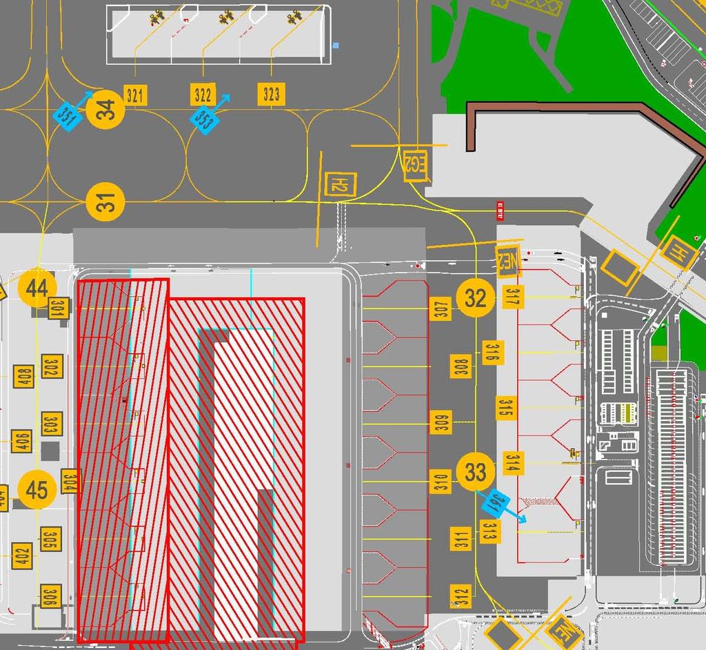 25/27 Figura 9 Posizione stand 361 per operazioni di parcheggio 9. Infrastrutture, attrezzature e materiali 9.1 Infrastrutture Non applicabile 9.