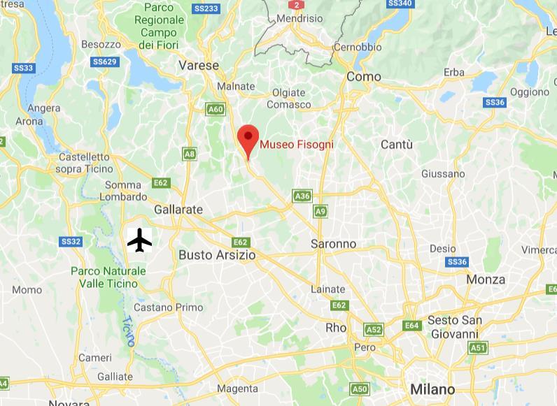 La struttura è rapidamente raggiungibile dall Aeroporto di Milano Malpensa.