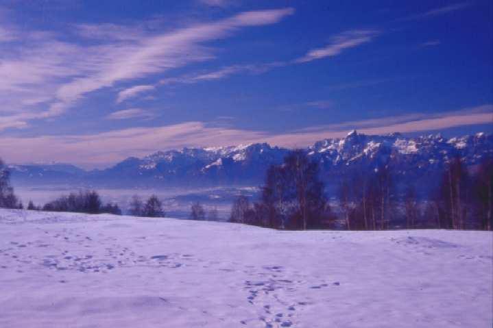 SITUAZIONE STABILE IN VALBELLUNA VALBELLUNA ALLE ORE 9.30 VALBELLUNA ALLE ORE 11.