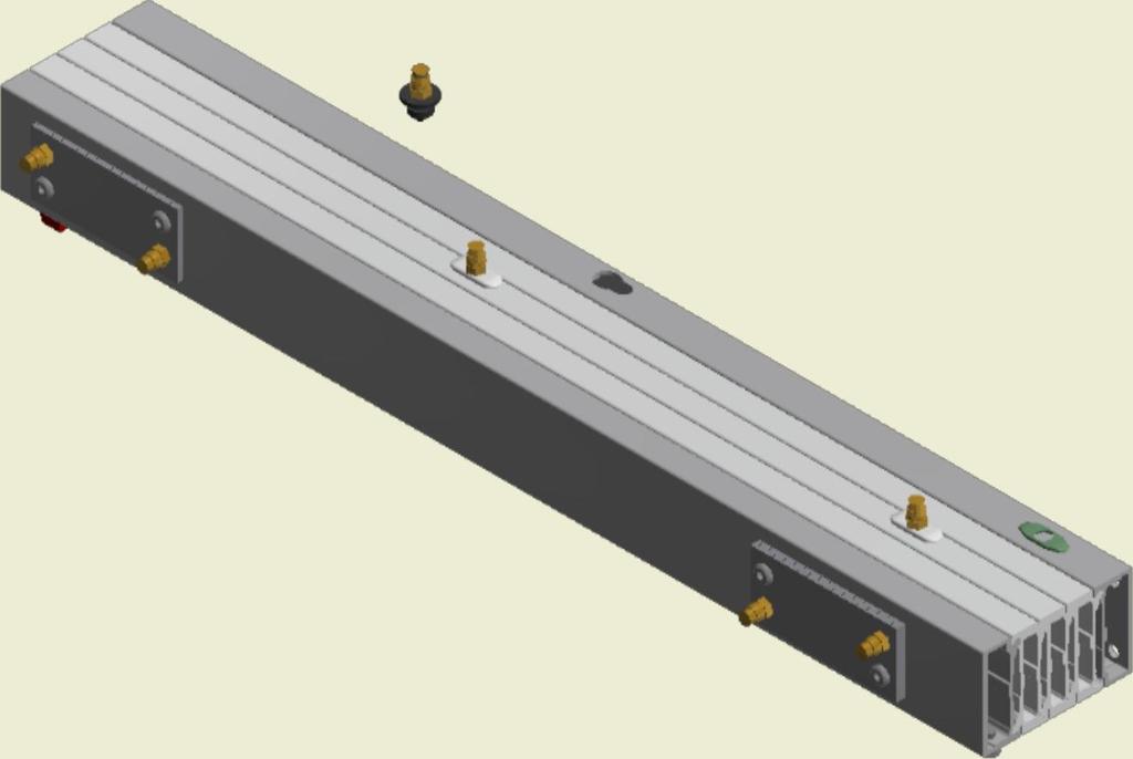 16 Y ST Y0 = 51,5 POSIZIONE FORI FISSGGIO MECCNISMO HOLES FOR MECHNISM POSITION : Posizione fori diam. 8x13 per bussole M6 Position of diam.