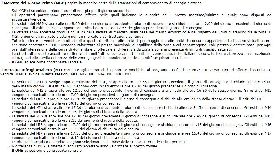 MPE - Il mercato a Pronti dell Energia Tutti gli operatori di mercato abilitati ad operare