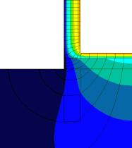 solaio controterra con isolamento all estradosso Trasmittanza termica lineica di riferimento (φe) = -0,209 W/mK.