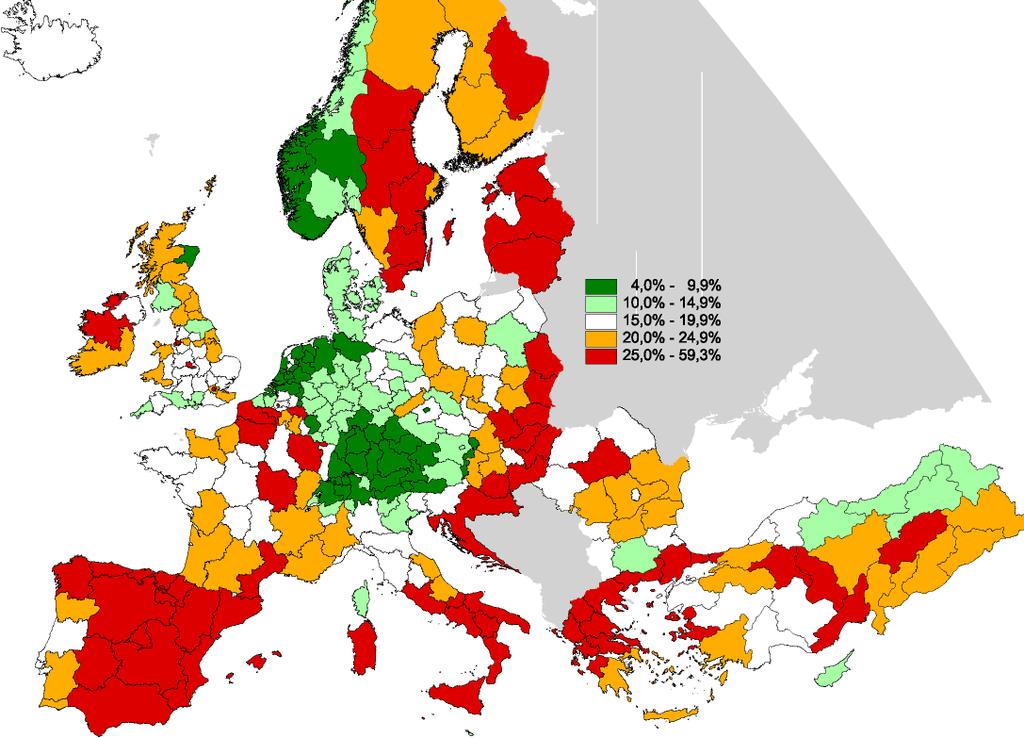 ADULTI E GIOVANI DISOCCUPATI: STESSO RAPPORTO NEI