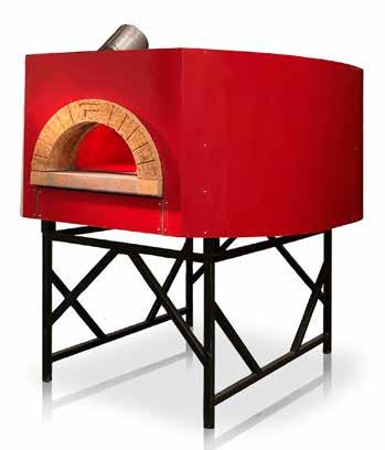 FORNO TRADIZIONALE RPM PIANO FISSO MONOBLOCCO 140/180 a gas Il forno più grande della nostra produzione standard. Piano di cottura MONOBLOCCO autodilatante.