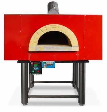 150 FORNO ROTATIVO PVP PIANO DI COTTURA MONOBLOCCO ROTANTE VOLTA PIANA a gas Piano di cottura diametro cm 150 Pavesi monoblocco rotante, capacità di 14/18 pizze, ideale per la pizza al metro, VOLTA