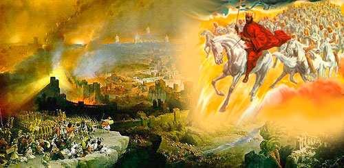 Annuncia l arrivo di un cavaliere su un cavallo bianco (= Cristo) che getterà la bestia in un lago di fuoco.
