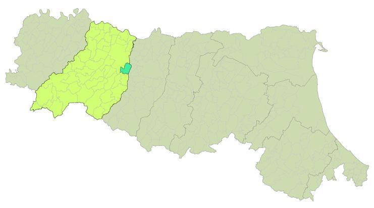 del suolo (2008) Provincia Comune Tmed 61-90