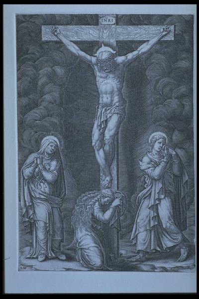 Crocifissione di Cristo con la Madonna, Maddalena e san Giovanni Evangelista Ghisi, Giorgio Link risorsa: http://www.