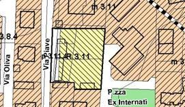 Art. 97.10 R 3.11 UBICAZIONE : L immobile è ubicato in via Piave ( Distretto D3 - Tav di PRGC 2f) Superficie territoriale mq 1.