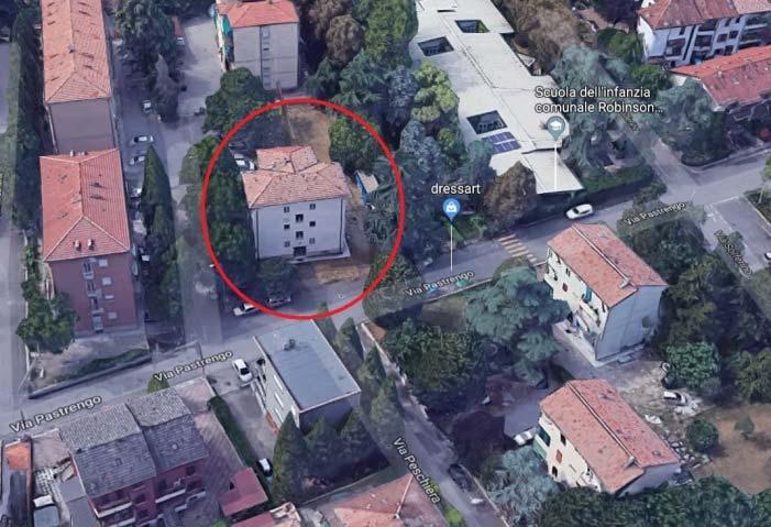 Interventi di abbattimento delle barriere architettoniche Via Pastrengo 18 Il Lavori progetto Esterni in sintesi prevede: Riposizionamento l inserimento fognadi un ascensore al piano con 4 fermate;