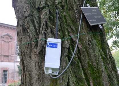 Best Practices Orto Botanico Rete di sensori wireless (WSN) composta da