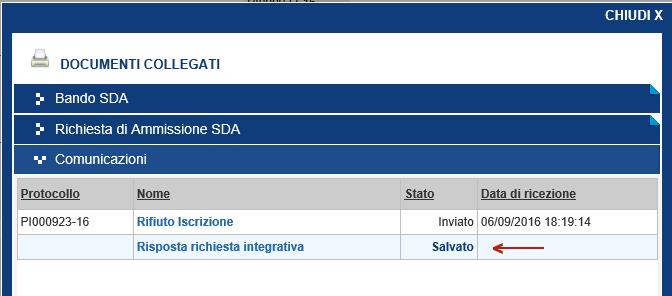 18 LINEE GUIDA PER OPERATORI Inserire quindi la Risposta, eventuale Documentazione richiesta e cliccare sul comando Invio.