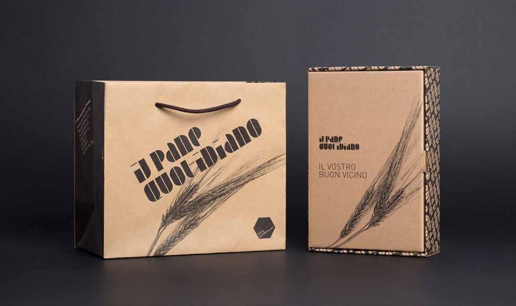 Il Pane Quotidiano Packaging / Shopper in