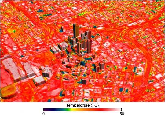 insolazione Previsione Ray tracing mappa temperatura consumo energia -