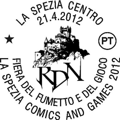 273 RICHIEDENTE: Associazione Culturale Roccaforte del Nord SEDE DEL SERVIZIO: c/o Palazzetto dello Sport, Via C. A. Federici 19126 La Spezia DATA: 21 e 22/04/12 ORARIO: 14.30/20.
