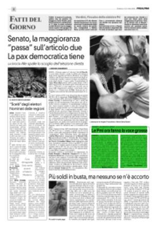 Tiratura: n.d. Diffusione 06/2015: 34.000 Lettori: n.d. Quotidiano - Ed.