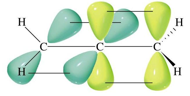 E.g. 5: Allene, C 3 4 C C C π