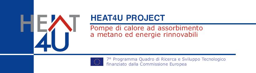 il progetto HEAT4U Il progetto soddisfa diverse priorità della UE quali la riduzione del consumo energetico, il rafforzamento della catena del valore in Europa e l aumento del potenziale di mercato