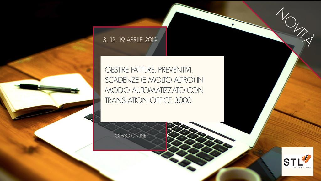 CORSO ONLINE À GESTIRE FATTURE, PREVENTIVI, SCADENZE (E MOLTO ALTRO) IN