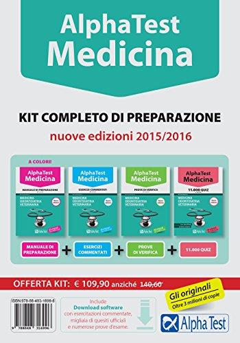 Con test di simulazione Nuove edizioni 2015/2016. La soluzione aggiornata per prepararti ai test di ammissione a Medicina, Odontoiatria, Veterinaria.