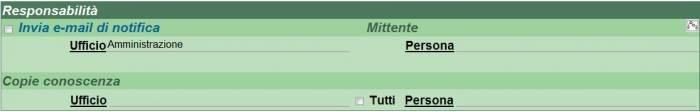 Interazione con Titulus97 Registrazione di un protocollo in partenza Classif.