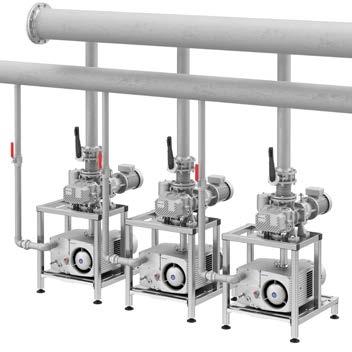 inossidabile per i requisiti igienici più elevati in tutte i settori Centrale per vuoto Miglioramento dell efficienza del sistema Progettazione, messa in servizio, manutenzione, riparazione da una