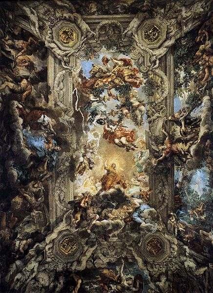 DOMENICA 26^ DEL TEMPO ORDINARIO - 29 settembre 2013 Pietro da Cortona, Trionfo della Divina Provvidenza, 1633-39, Palazzo Barberini, Roma.