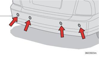 Avviamento e guida Ausilio al parcheggio (optional) segnale sonoro proviene dall altoparlante posteriore.