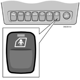 Tenere i pulsanti sollevati durante la marcia. In caso di incidente, gli addetti ai soccorsi potranno entrare nell automobile dall esterno.