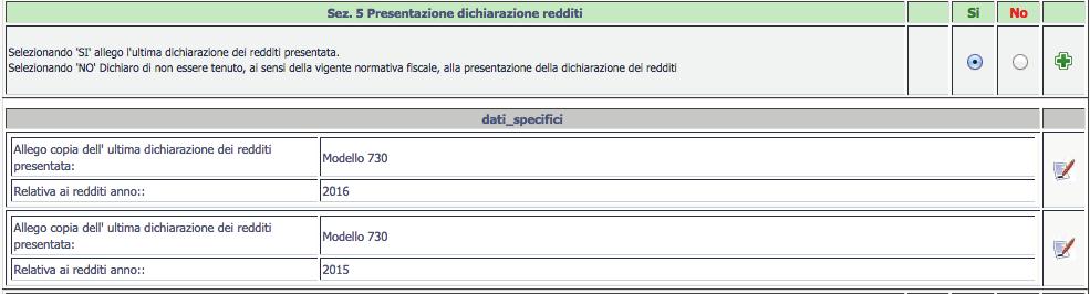 Il programma ricaricherà la pagina principale del modulo.