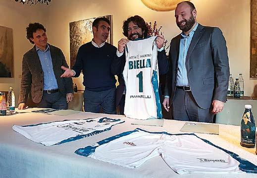 sponsor della Pallacanestro Cantù, che ora continuerà il campionato di serie A con la denominazione Acqua S.Bernardo Cantù.
