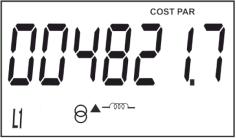 Energie Reattive (paragrafo 4.7.6) (2) Solo se è configurato il coefficiente delle emissioni di CO2 (paragrafo 4.7.6) 4.