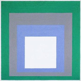 Altre proporzioni 3 3 Anche nella famosa serie Omaggio al quadrato di Josef Albers è possibile notare la ricerca dell armonia, in questo caso nel
