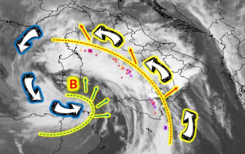 Allerta Meteo ottobre 2018: ciclone sulla Sardegna: