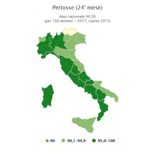 In Italia I CASI NOTIFICATI sono passati da 516 (2011) 503 (2015) Dal 1999 al 2009 sono stati registrati 7.
