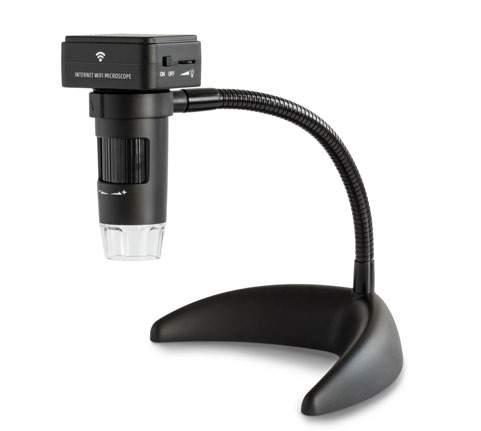 Microscopio digitale WLAN KERN ODC-9 ODC 910 Innovativo microscopio manuale per utilizzi mobili con visualizzazione diretta dell immagine su smartphone o tablet 08 Caratteristiche Il microscopio
