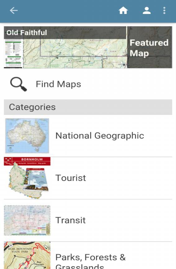 carta dallo store di PDF Maps