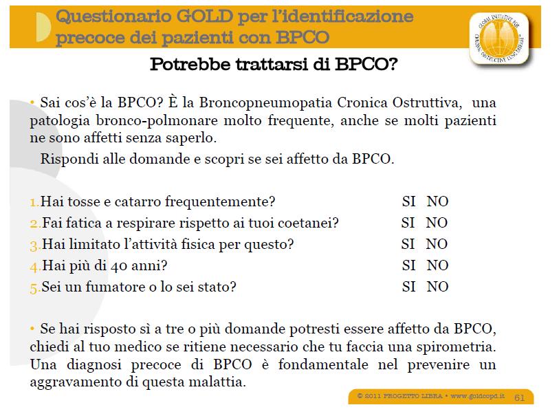 Ruolo del Medico di Medicina Generale Responsabile Clinico Identificazione assistiti idonei