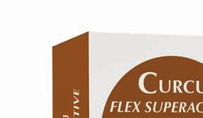 CURCU FLEX SUPERACTIVE La curcuma, la boswellia e lo zenzero contribuiscono a mantenere la flessibilità e il benessere di ossa e articolazioni.