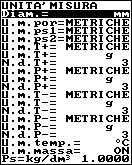 7 Coefficiente di taratura dello strumento 1.8 KZ Coefficiente Sensore 1.9 KD Coefficiente Dinamico 1.10 Posizione di inserimento sensori ad inserzione 1.