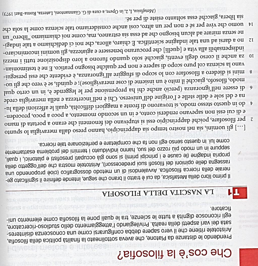 Storia della Filosofia 9 Aristotele - 1 (A cura di Carlo E. L. Molteni - http://www.counselingfilosofico.it) N.B.