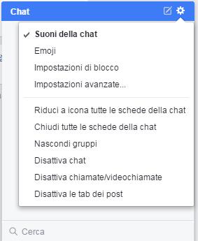 CHATTARE Puoi chattare con gli amici, ovvero puoi inviare messaggi in diretta ai tuoi amici collegati in quel momento a Facebook. "Chat".