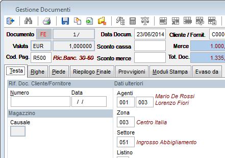 L utente non deve fare nulla, sarà la procedura di generazione dei documenti elettronici che provvederà a