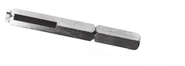4-426- 449 04426 97 090-0 / 58 Quadro 9 mm In acciaio zincato L = 58 mm - Per porte da 60-90 mm di spessore Per maniglioni antipanico Cod.