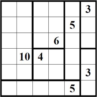 FUTOSHIKI (11 punti): Inserite nello schema i numeri da 1 a 4 in modo che ciascuno compaia esattamente una volta in ogni riga e colonna, rispettando i simboli di maggiore (>) e minore (<).